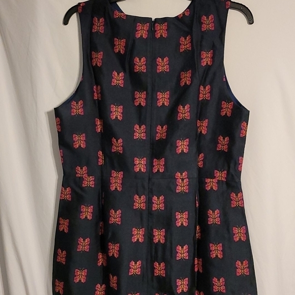 J crew Sheath dress in butterfly jacquard - Picture 5 of 10